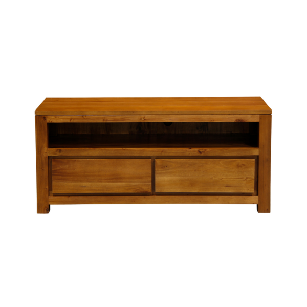 Solid Wood TV Unit (Soft Closing Drawers)