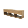 Solid Wood TV Unit (Soft Closing Drawers)