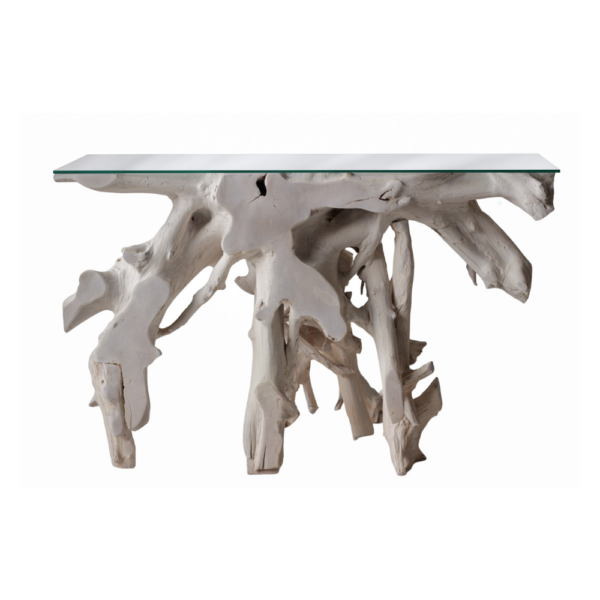 Teak Root Console