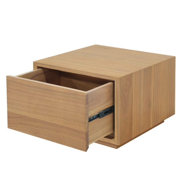 Solid Wood Night Stand (Soft Closing Drawers)