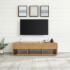 Solid Wood TV Unit (Soft Closing Drawers)